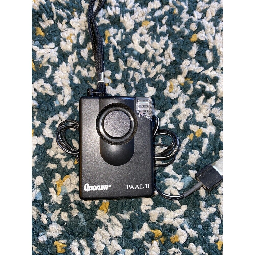 Quorum Paal Alarm Personal Security Attack Alarm w/Clip 9 Volt Battery Required